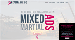 Desktop Screenshot of kampagne.de